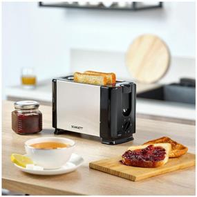 img 2 attached to 🍞 Silver Metallic Scarlett Toaster SC-TM11012
