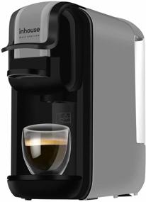 img 3 attached to Capsule coffee machine inhouse Multicoffee 2 in 1, gray