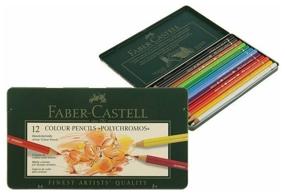img 3 attached to Faber-Castell Colored Polychromos pencils, 12 colors (110012)