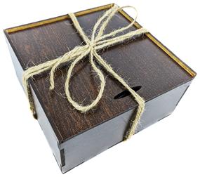 img 1 attached to 🎁 Натуральный кожаный мужской ремень в черном подарочном ящике: истинный стиль с непревзойденным качеством