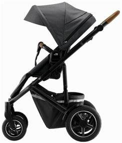 img 3 attached to Beez's Choice: Universal Stroller Britax Roemer Smile 3, 2-in-1 - Midnight Grey (1 Box)