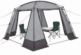 img 2 attached to Tent camping TREK PLANET Picnic Tent, gray/dark gray