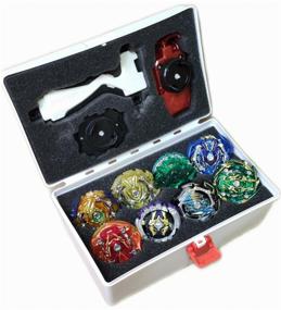 img 2 attached to BEYBLADE set with 8 spinning tops in a box case / Beyblade toy / Spinning top toy beyblade / Beyblade