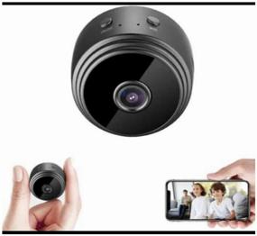 img 1 attached to Скрытая мини камера Wi-Fi видеонаблюдения с аккумулятором, датчиком движения и ночным видением.