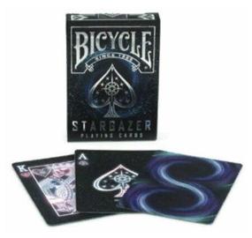 img 1 attached to Bicycle playing cards Stargazer 54 pcs. blue