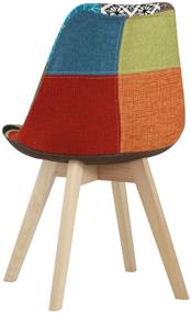 img 3 attached to Chair set STOOL GROUP Frankfurt patchwork, solid wood/textile, 4 pcs., color: patchwork