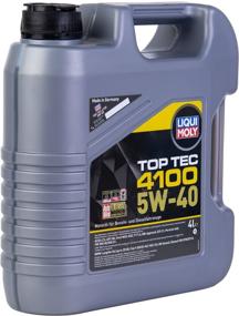 img 2 attached to Synthetic Engine Oil LIQUI MOLY Top Tec 4100 5W-40, 4 l, 3.8 kg, 1 pc