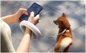 img 3 attached to Xiaomi Moestar UFO Retractable Leash 2 2.6 m gray