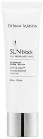 img 1 attached to MEDI-PEEL cream Derma Maison Sun Blok Cell Repair Whitening SPF 50, 50 g, 30 ml, 1 pc