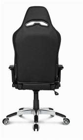 img 1 attached to 🎮 AKRACING Premium Gaming Computer Chair - Black 2, Imitation Leather Upholstery