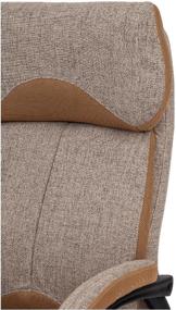 img 3 attached to Executive computer chair TetChair Duke, upholstery: textile, color: light brown/bronze
