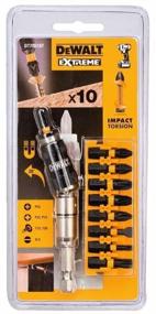 img 3 attached to Bit set DeWALT DT70518T, 10 pcs, yellow