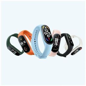 img 3 attached to Smart Xiaomi Mi Band 7 Global bracelet for Russia, black