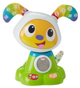 img 1 attached to Interactive Developing Toy Fisher-Price Dancing Puppy Robot Bibo, FBC96, Green