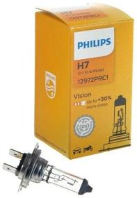 img 3 attached to Automotive halogen lamp Philips Vision +30% 12972PRC1 H7 12V 55W PX26d 3200K 1 pc.