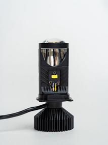 img 3 attached to Car LED lamp, mini lens bi led, H4 6000 auto light 2 pcs, for driving and passing beam