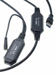 img 1 attached to VCOM USB to USB extension cable (CU827), 5 m, black