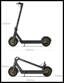 img 3 attached to Electric scooter Ninebot KickScooter Max G30P, up to 100 kg, black
