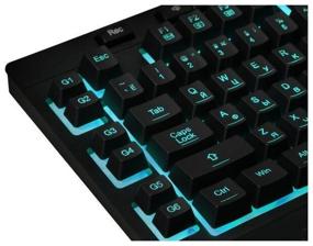 img 3 attached to Gaming keyboard Redragon Shiva black, Russian