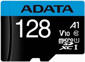 img 3 attached to ADATA microSDXC 128 GB Class 10, V10, A1, UHS-I U1, R/W 100/25 MB/s memory card, SD adapter