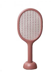img 2 attached to SOLOVE Electric Mosquito Swatter, 390 g, red