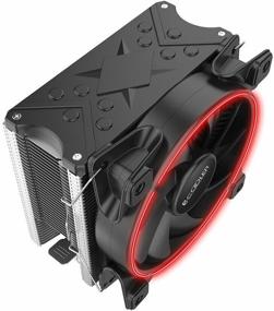 img 3 attached to CPU cooler PCcooler GI-X5 V2, silver/black/red
