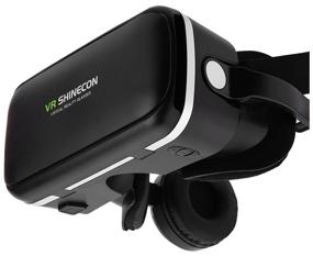 img 2 attached to Glasses for smartphone VR SHINECON G04E, black