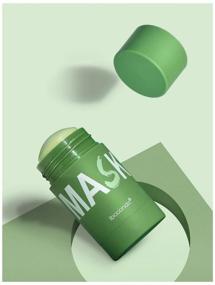 img 3 attached to Ibcccndc Cleansing mask-stick against black dots and acne Green tea face mask stick, 40 g