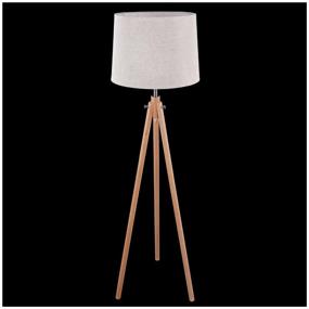 img 3 attached to Floor lamp MAYTONI Calvin Z177-FL-01-BR, E27, 60 W, armature color: brown, shade/shade color: beige