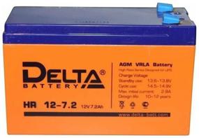 img 2 attached to Rechargeable battery DELTA Battery HR 12-7.2 12V 7.2 Ah