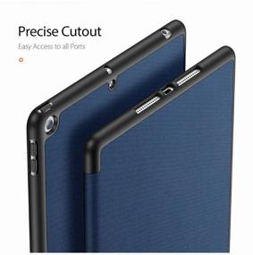 img 3 attached to Case book for iPad 7 10.2 (2019), iPad 8 10.2 (2020), iPad 9 10.2 (2021), DUX DUCIS DOMO SERIES