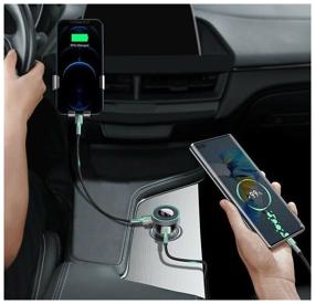 img 3 attached to Автомобильная зарядка Baseus Enjoy Car Wireless MP3 Charger (Wireless 5.0+5V/3.4A) Чёрный (CCLH-01)