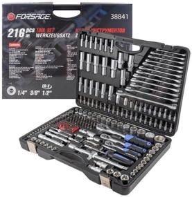 img 1 attached to Forsage Tool Set 38841, 216 pcs, black