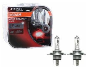 img 3 attached to Лампы OSRAM H4 12V 60/55W NIGHT BREAKER SILVER +100% 64193NBS (2шт)