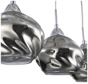 img 3 attached to Ceiling lamp MAYTONI Haze, E14, 120 W, number of lamps: 3 pcs., color: chrome