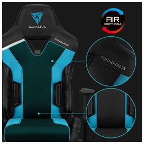 img 3 attached to Gaming chair ThunderX3 TC3 Azure Blue (TX3-TC3AB)