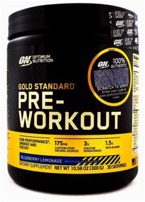 img 3 attached to Pre-workout complex Optimum Nutrition Gold Standard Pre-Workout blueberry lemonade 300 g jar 300 pcs.