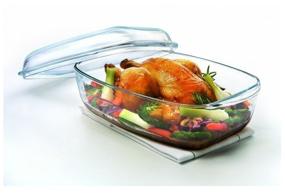 img 2 attached to Утятница стеклянная Pyrex O CUISINE, 6.5 л прозрачный