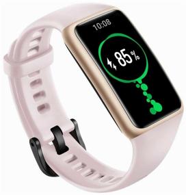 img 1 attached to Smart Watch Wrist Ladies, Fitness Bracelet HUAWEI Band 6 Pink