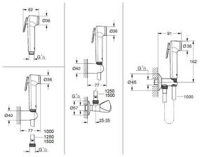 img 1 attached to Grohe Tempesta-F Trigger Spray 30 27512001 Chrome Water Spray