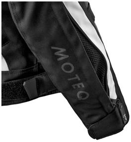 img 3 attached to Moteq Clyde Textile Jacket Black/White M