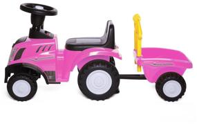 img 3 attached to Babycare New Holland Tractor, pink