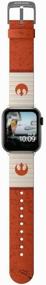 img 1 attached to MobyFox STAR WARS for Apple Watch (all sizes) Rebel Band, orange (ST-DSY22STW2006)