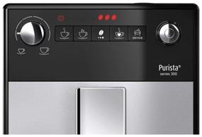 img 3 attached to ☕ Melitta Purista Series 300 Coffee Machine: Sleek Silver/Black Design for the Perfect Brew