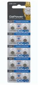 img 1 attached to Батарейка GoPower G3 / AG3 / LR736 / LR41 / 392A / 192 BL10 Alkaline 1.5V