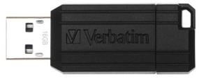 img 3 attached to 💾 Verbatim Store 'n' Go PinStripe 32GB USB Flash Drive - Black