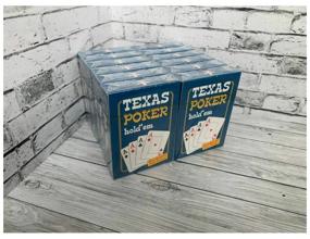img 3 attached to Plastic playing cards "TEXAS POKER HOLD*EM", 54 pieces, for poker, 100% plastic.