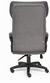 img 2 attached to Компьютерное кресло Duke с подголовником, обивка: текстиль, цвет: серый 29