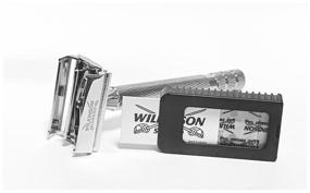 img 3 attached to Wilkinson Sword Classic Double Edge Premium T-blade, replaceable blades 1 pc.