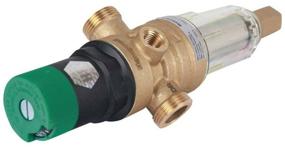 img 3 attached to Mechanical cleaning filter Resideo Braukmann FK06-AA coupling (HP/HP), PVC, transparent drain DN 20 (3/4")